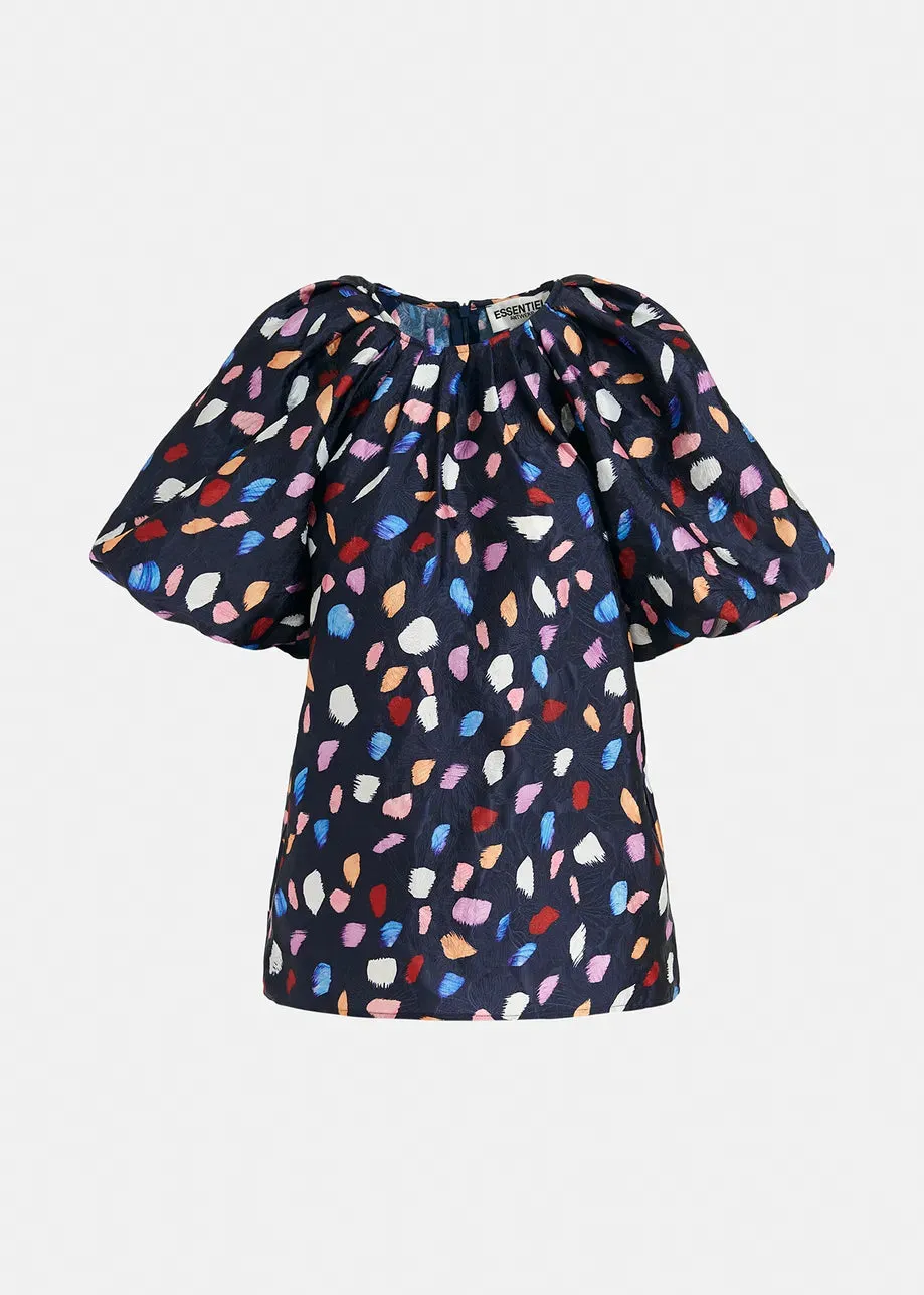 Essentiel Antwerp fool Top in Navy drunk Spot