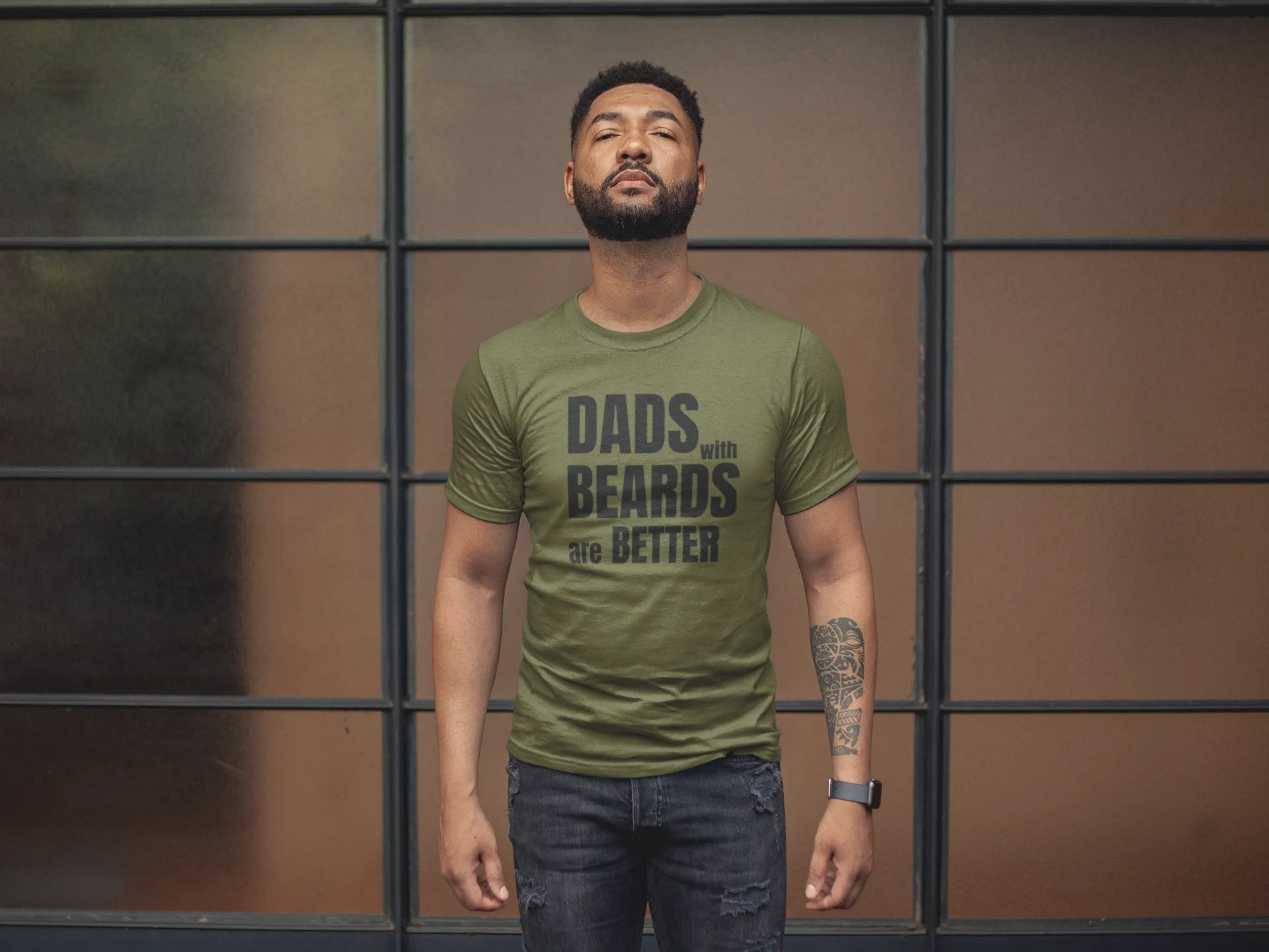 Family - Dads with Beards are Better Shirt