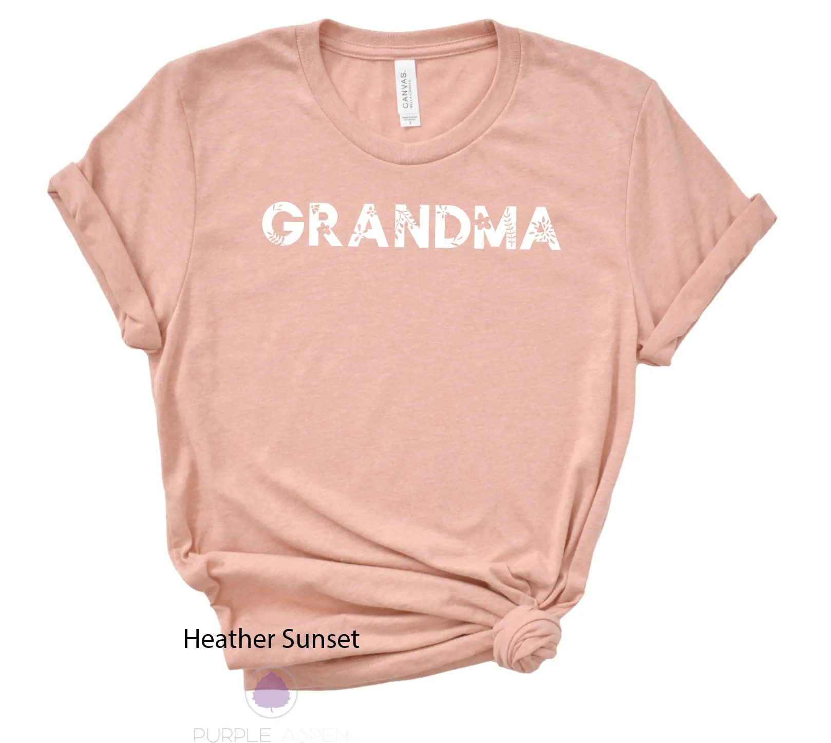 Floral Grandma Premium Tshirt