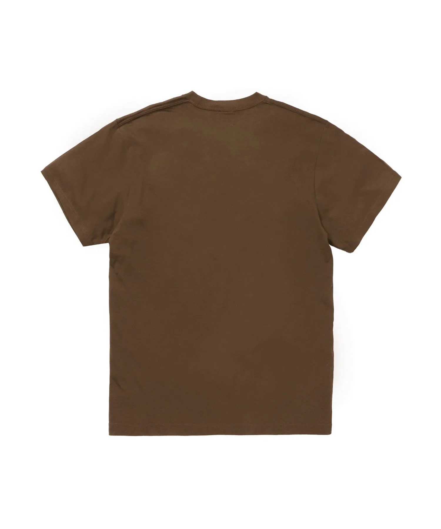 #FR2 #FR2 COLLEGE LOGO T-SHIRT-BROWN