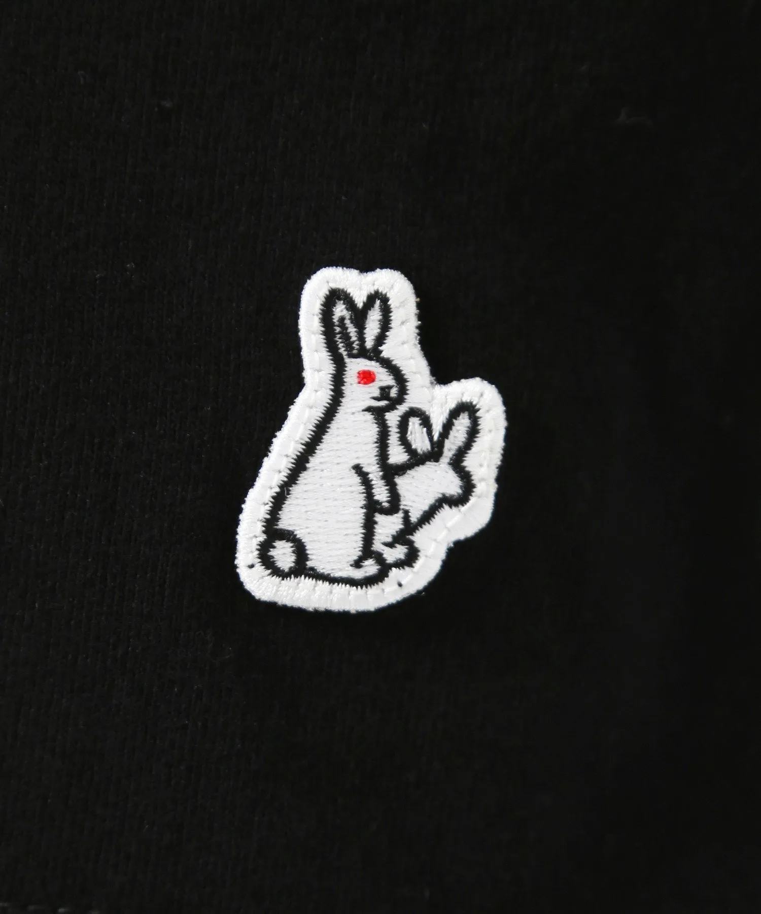 #FR2 PLAYING RABBITS L/S T-SHIRT-BLACK