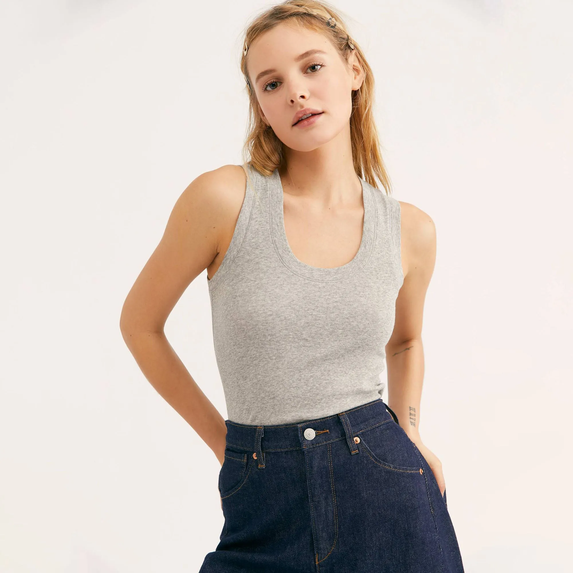 Free People U-Neck Tank Top