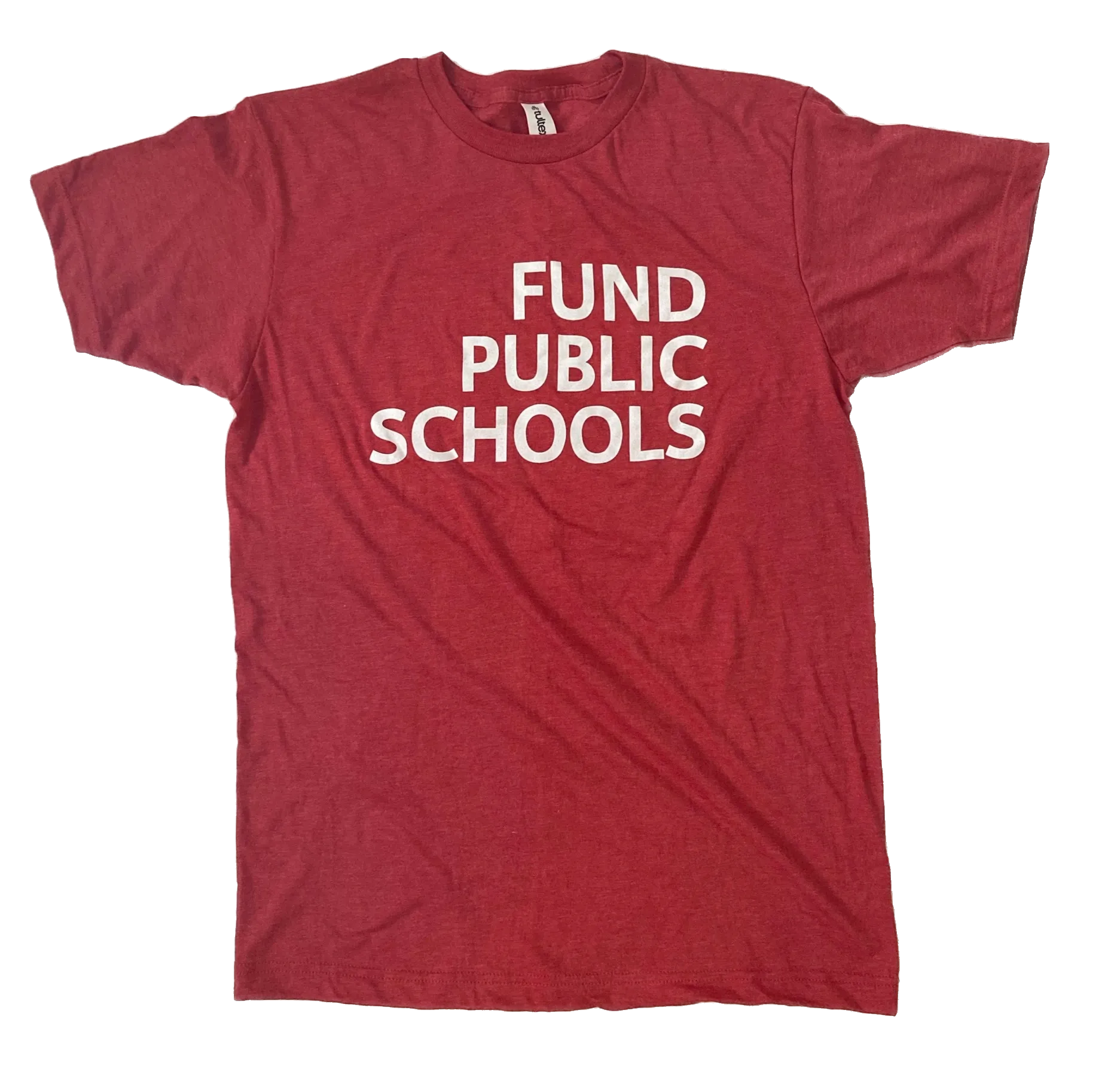 Fund Public Schools T-shirt - Red