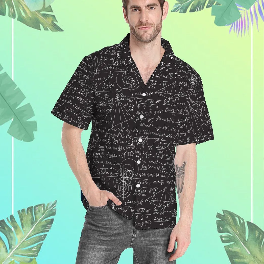 Gearhuman 3D Math Teacher Hawaii Shirt