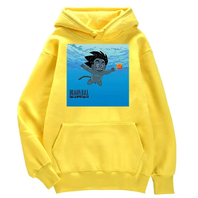 Goku Print Hoodie