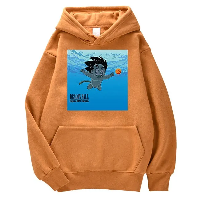 Goku Print Hoodie