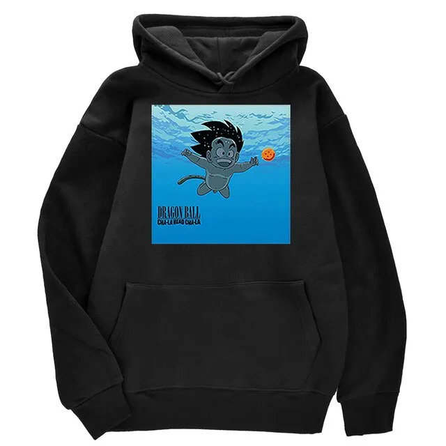 Goku Print Hoodie