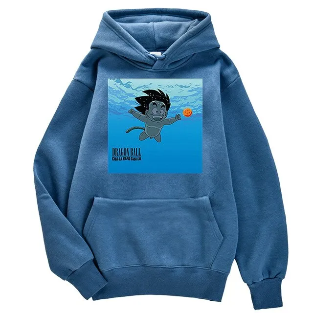 Goku Print Hoodie