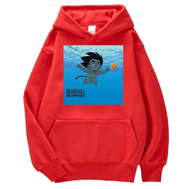 Goku Print Hoodie