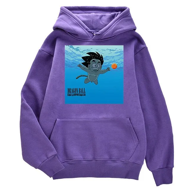 Goku Print Hoodie