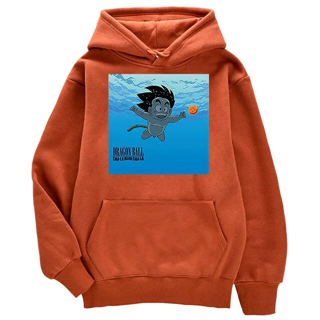 Goku Print Hoodie