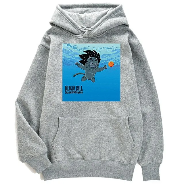 Goku Print Hoodie