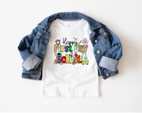 Happy 1st Day of School Kids Tee