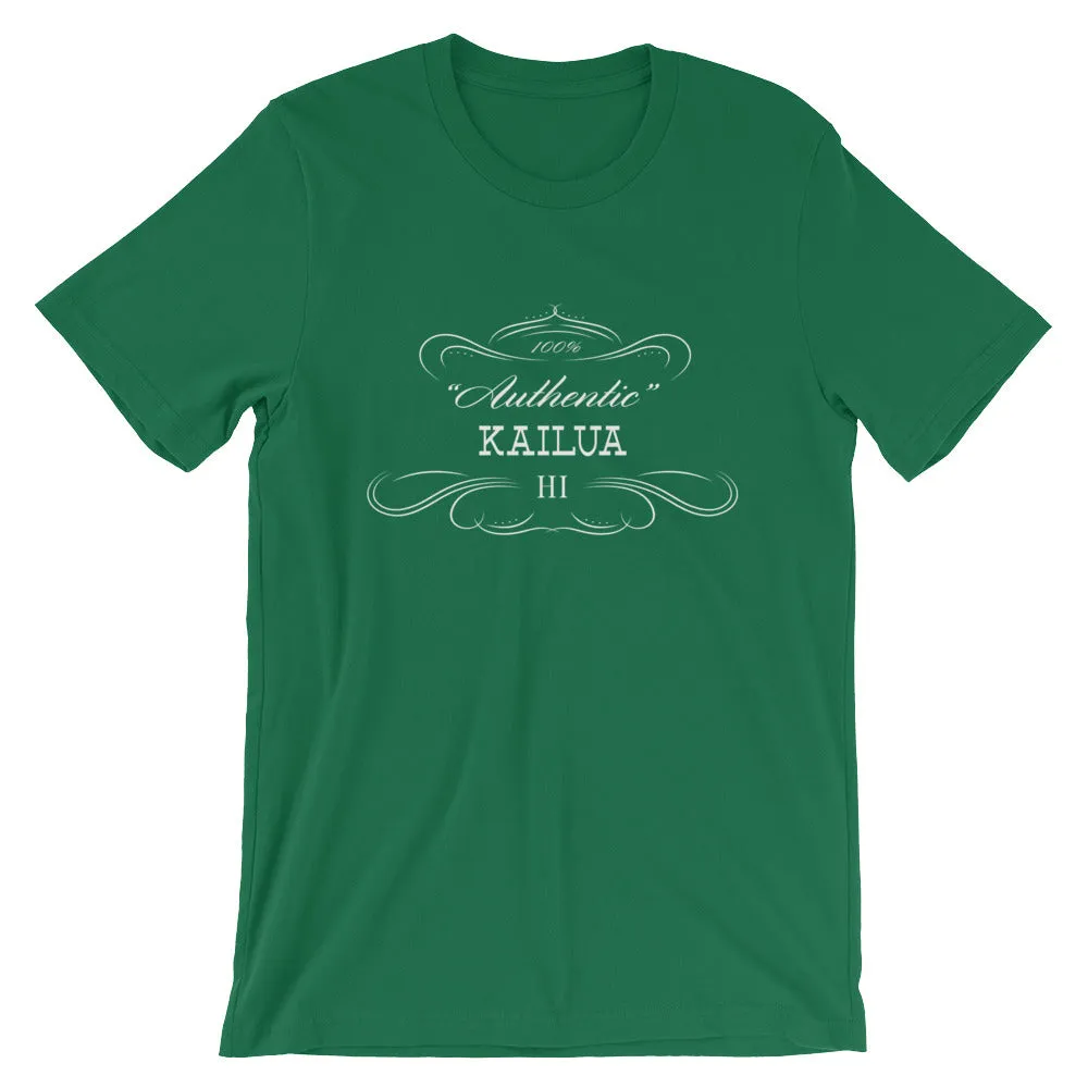 Hawaii - Kailua HI - Short-Sleeve Unisex T-Shirt - "Authentic"