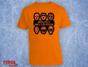 Hockey Halloween Masks Goalies T-Shirt FA84