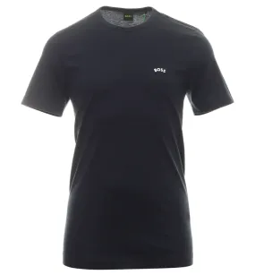 Hugo Boss Tee Curved Navy 50469062-404