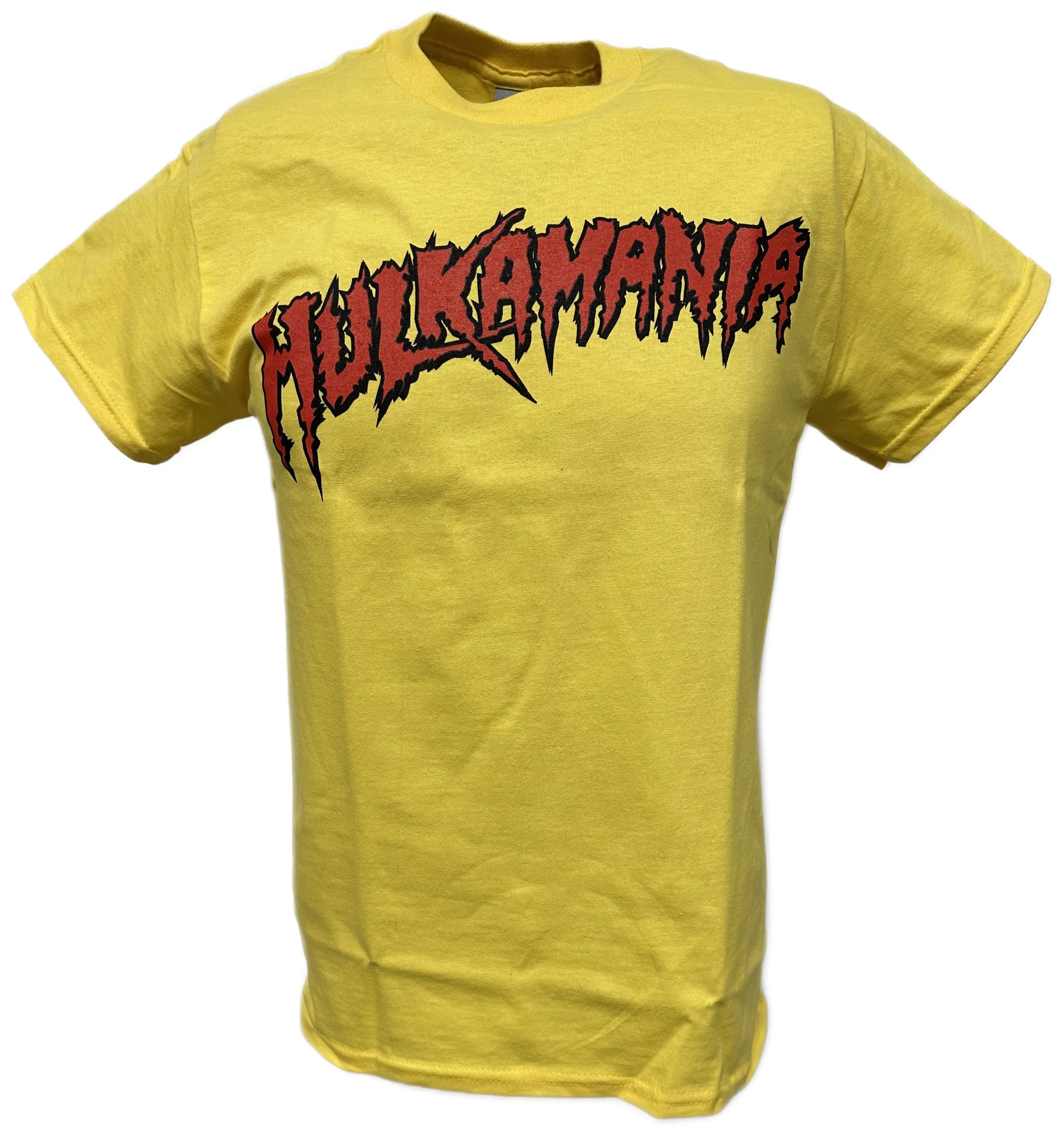 Hulk Hogan Hulkamania Yellow T-shirt Bandana Boa Glasses Costume