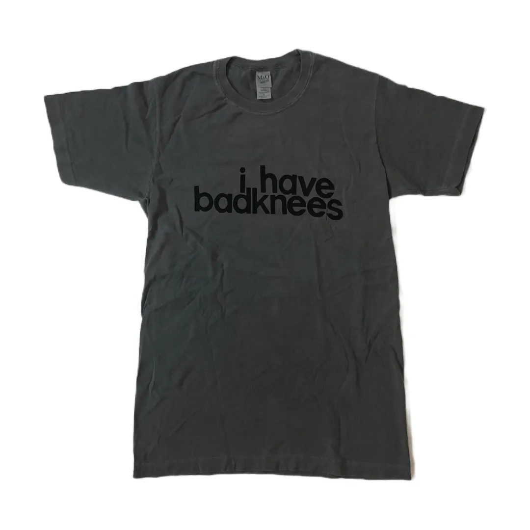 i have badknees T-shirt - Grey Ghost