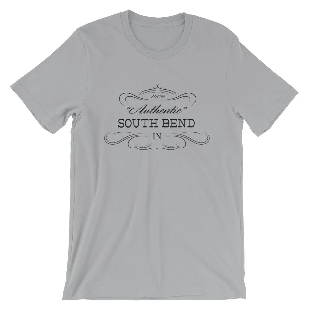 Indiana - South Bend IN - Short-Sleeve Unisex T-Shirt - "Authentic"