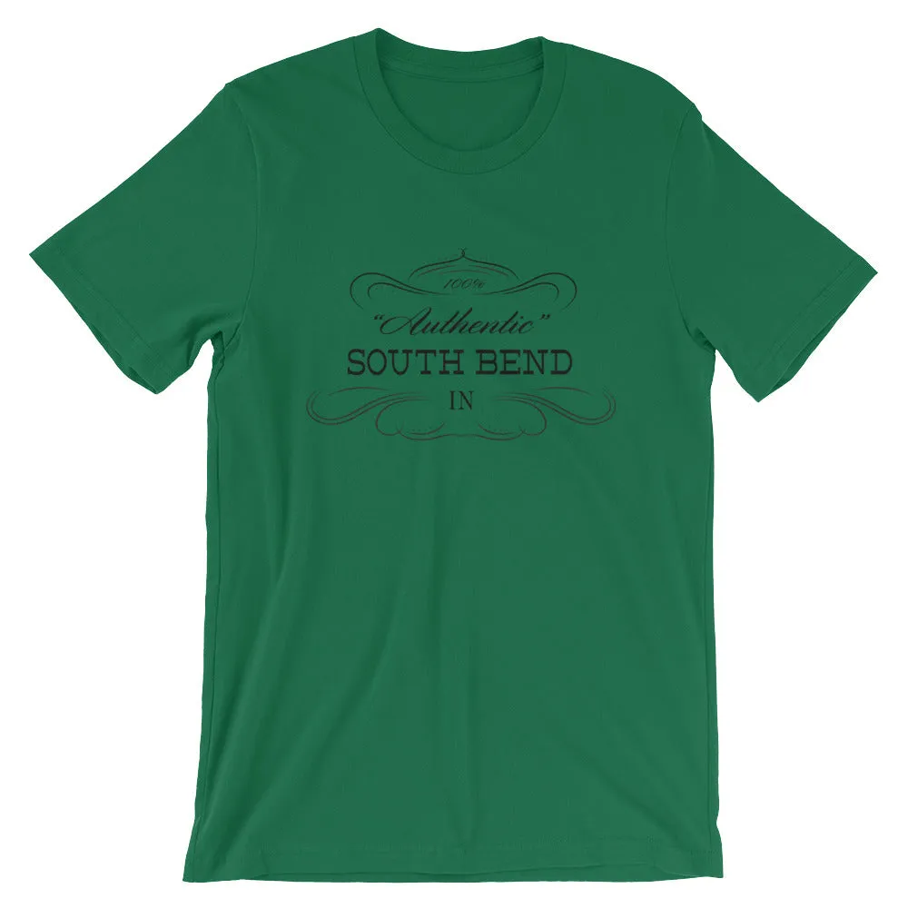 Indiana - South Bend IN - Short-Sleeve Unisex T-Shirt - "Authentic"