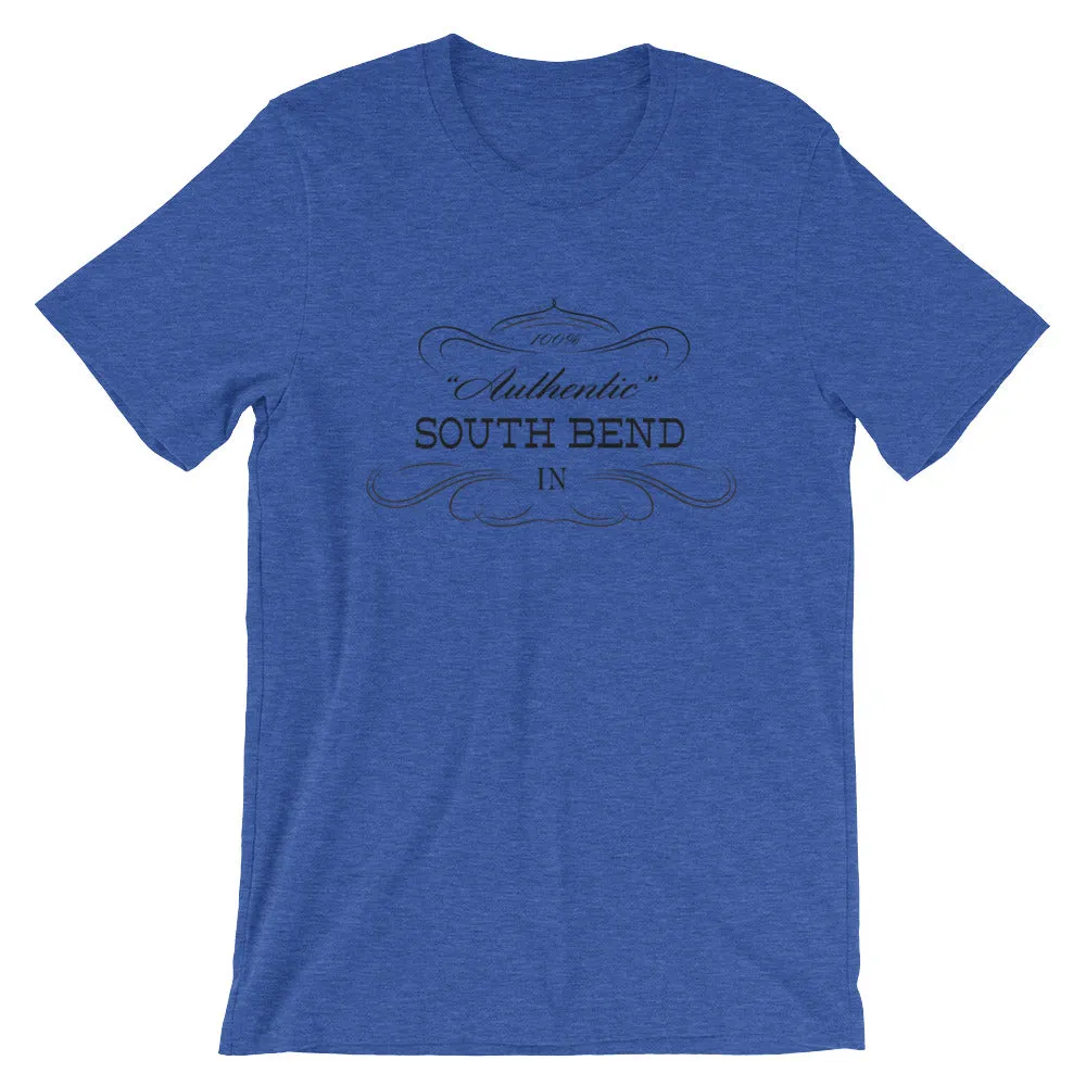 Indiana - South Bend IN - Short-Sleeve Unisex T-Shirt - "Authentic"