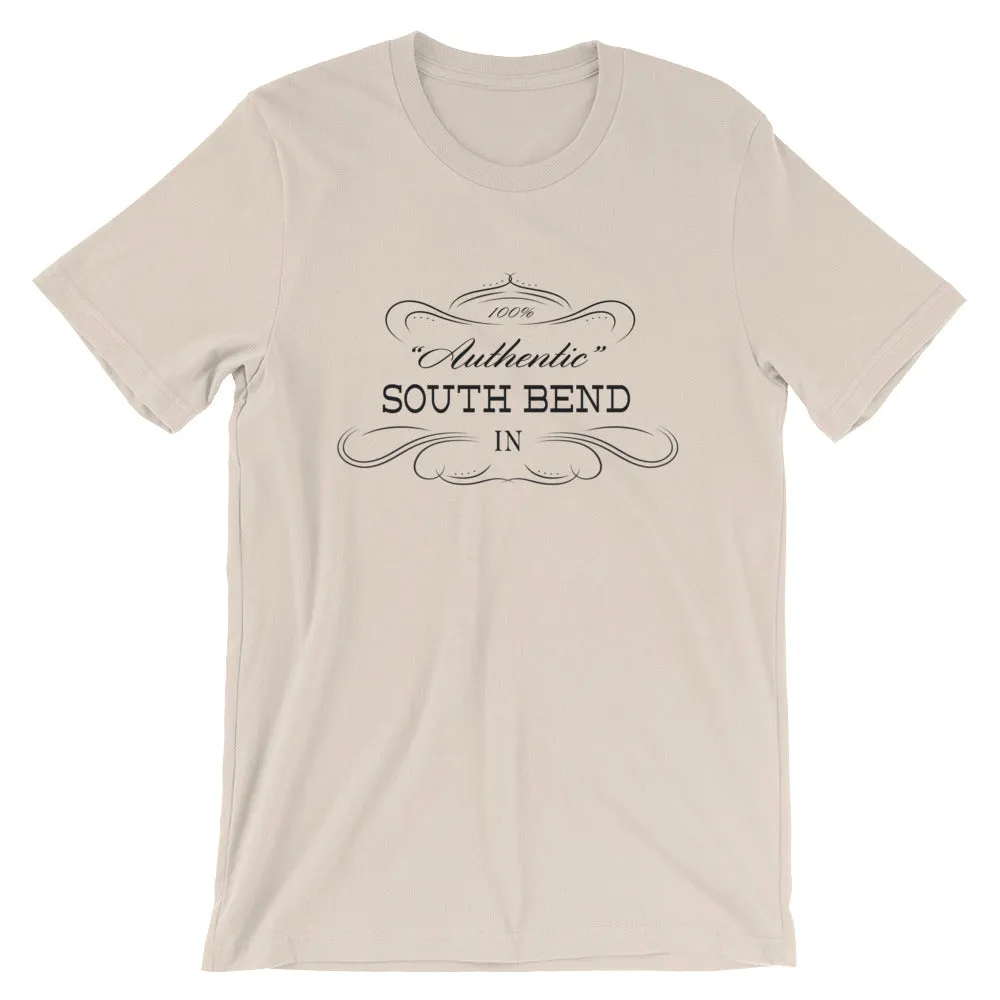 Indiana - South Bend IN - Short-Sleeve Unisex T-Shirt - "Authentic"