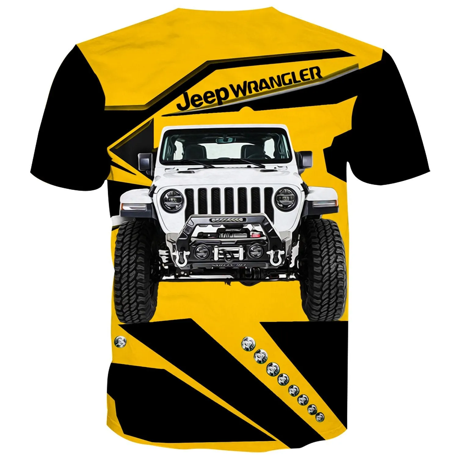 Jeep Wrangler Yellow - Kid's T-Shirt