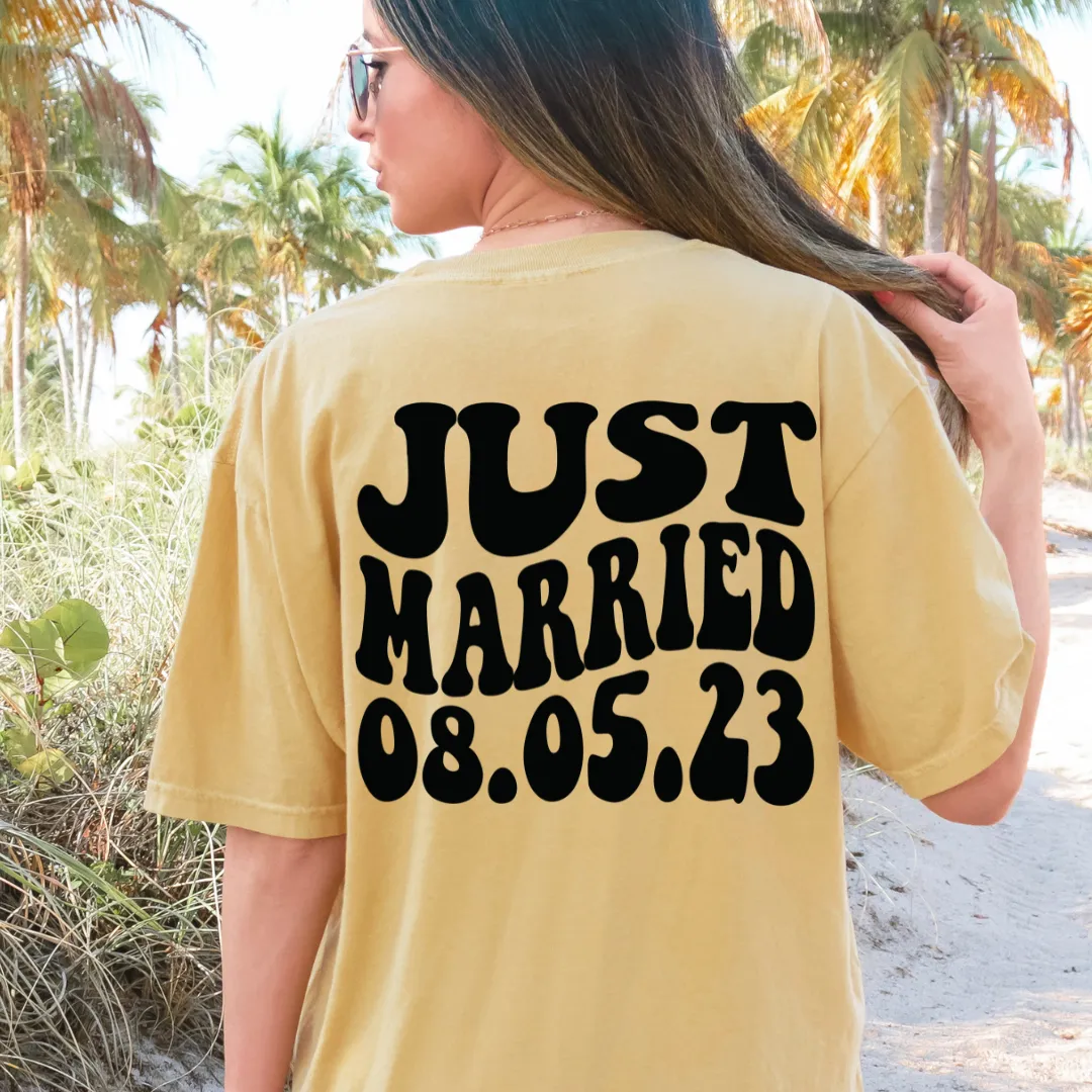 JUST MARRIED CUSTOM