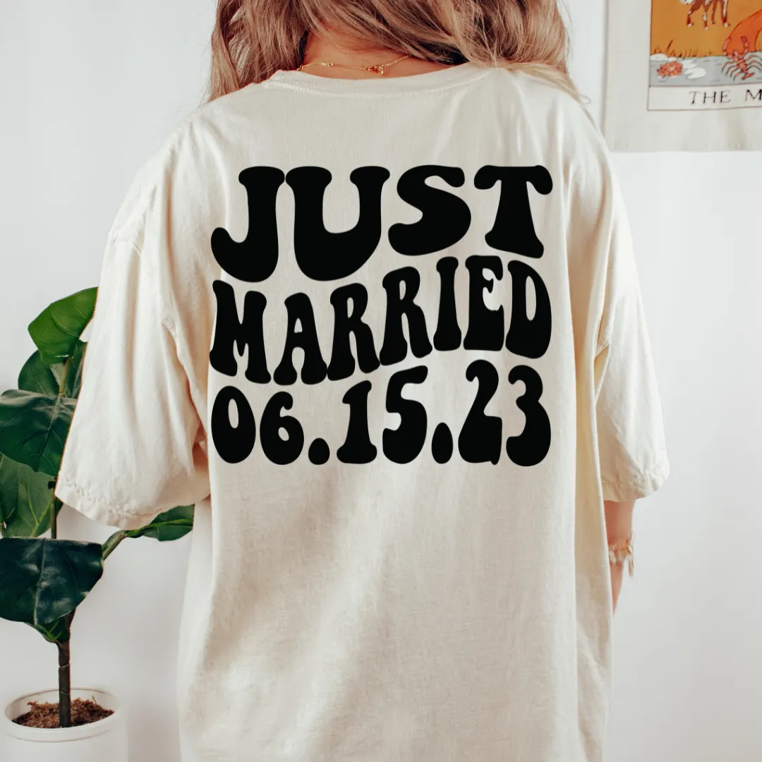 JUST MARRIED CUSTOM