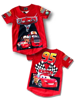 Kids Cars the Movie Baseball jersey