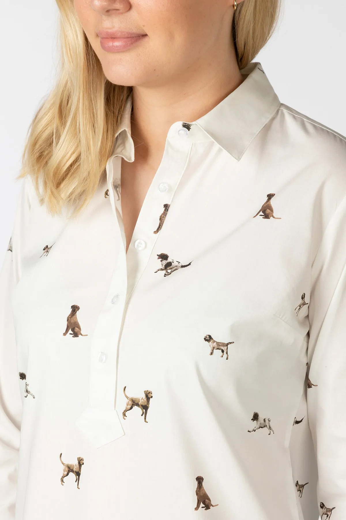 Ladies Printed Overhead Shirt - Wistow II