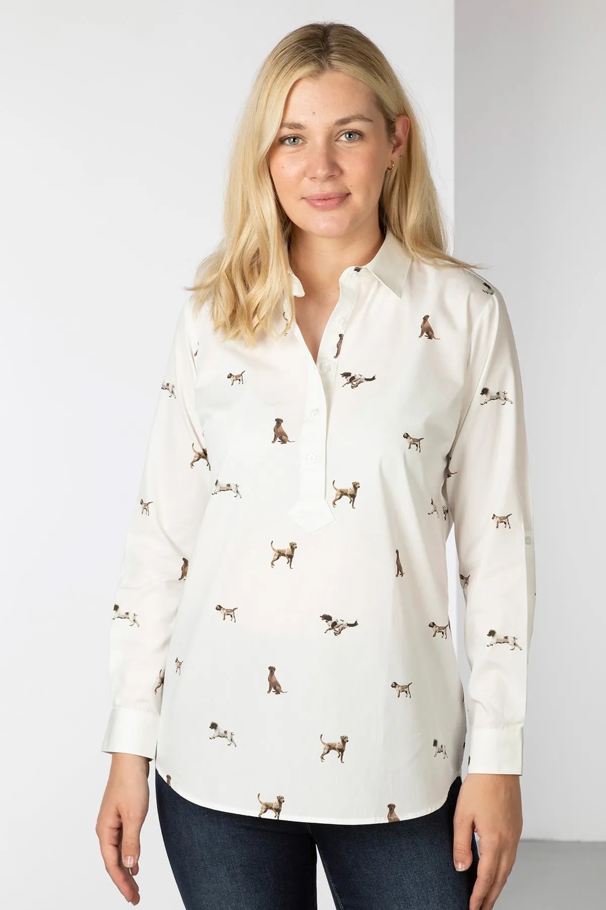 Ladies Printed Overhead Shirt - Wistow II