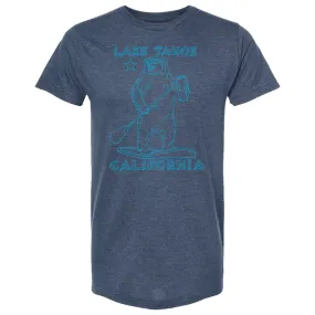 Lake Tahoe Stand Up Paddle Bear T-Shirt