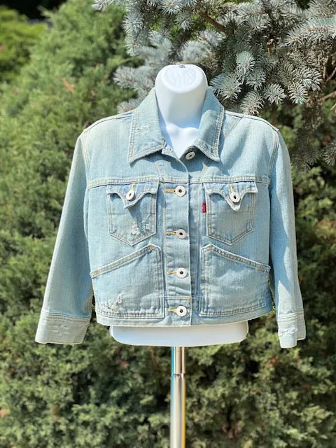 LEVIS Vintage Beaded Pearl Bride Jacket