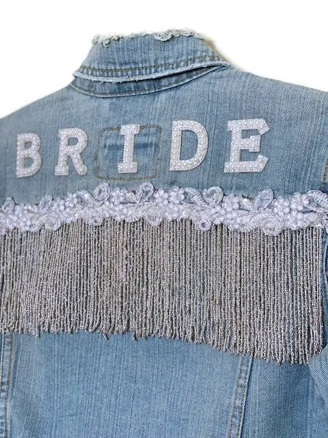 LEVIS Vintage Beaded Pearl Bride Jacket