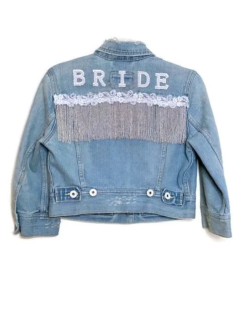 LEVIS Vintage Beaded Pearl Bride Jacket