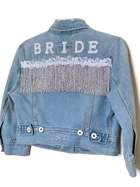 LEVIS Vintage Beaded Pearl Bride Jacket