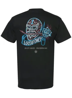 Locos Only: El Luchador Men's Tee 2.0