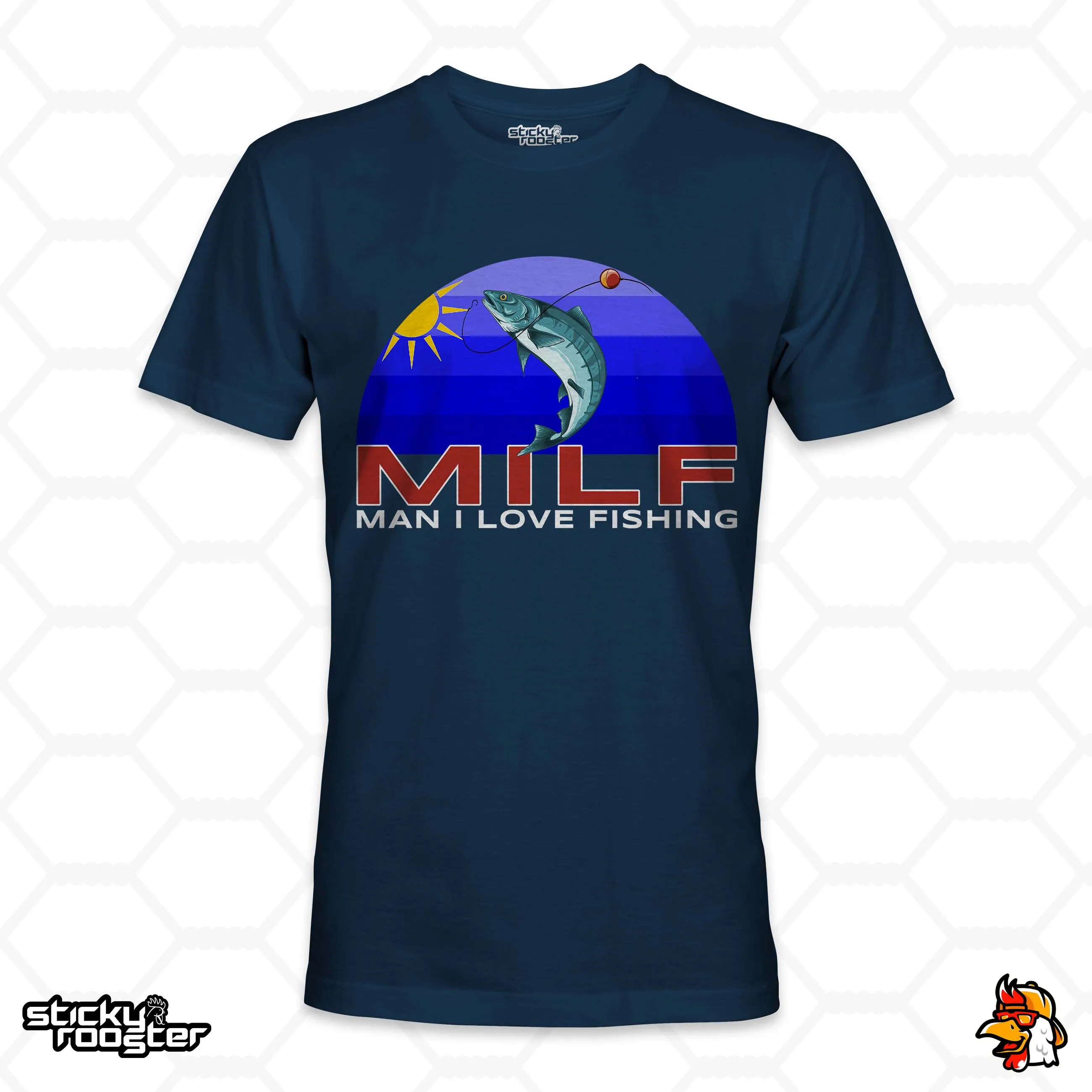 Man I Love Fishing MILF shirt