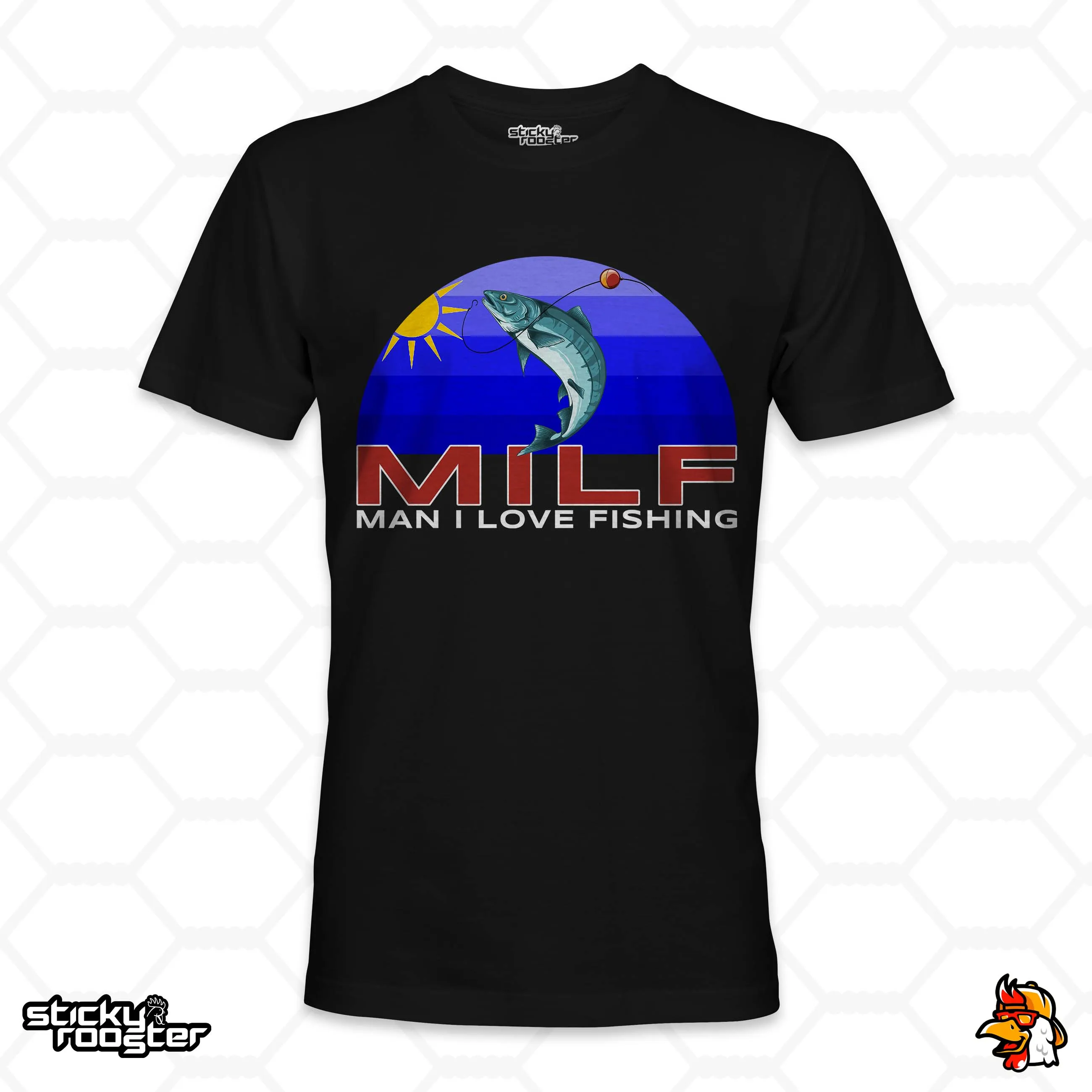 Man I Love Fishing MILF shirt