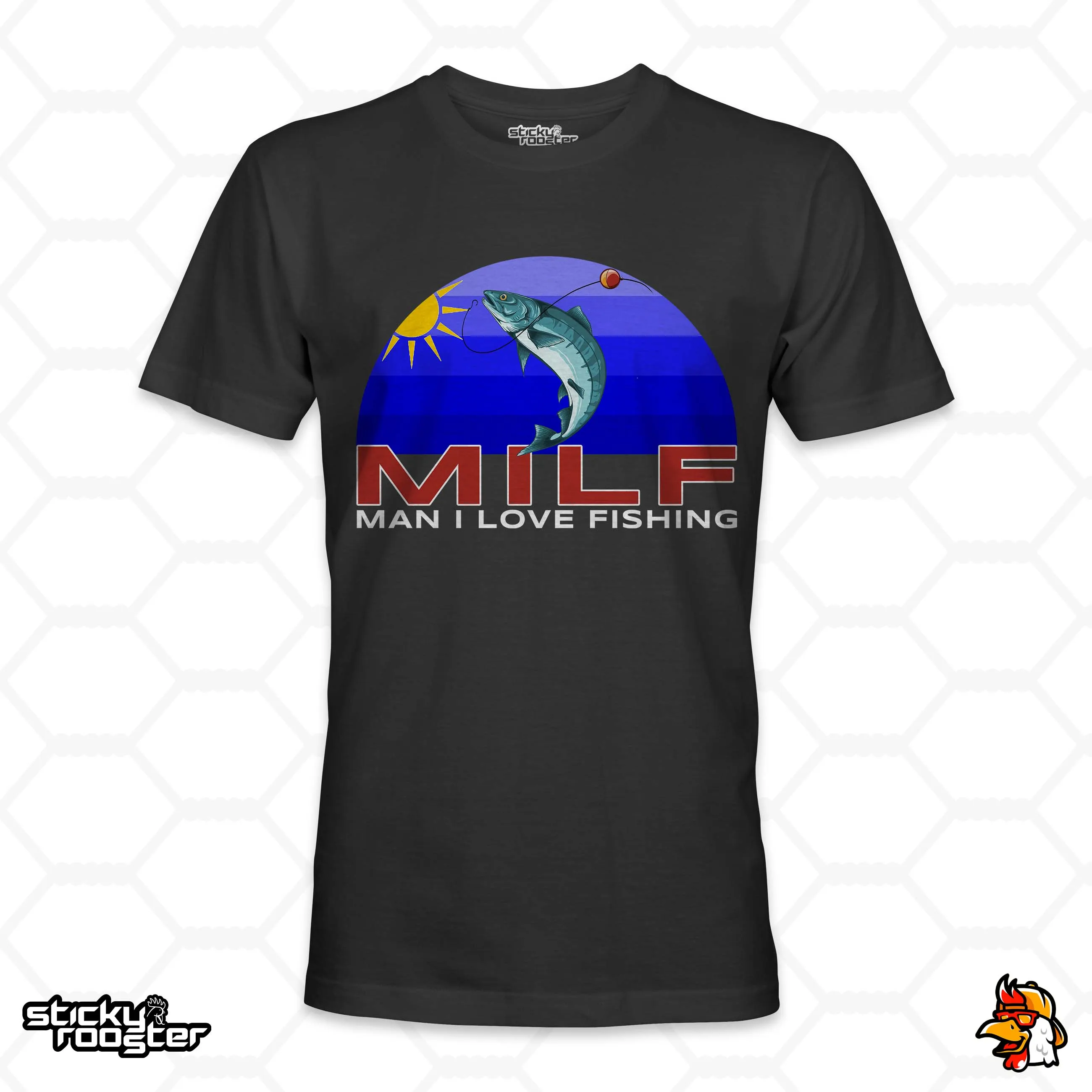 Man I Love Fishing MILF shirt