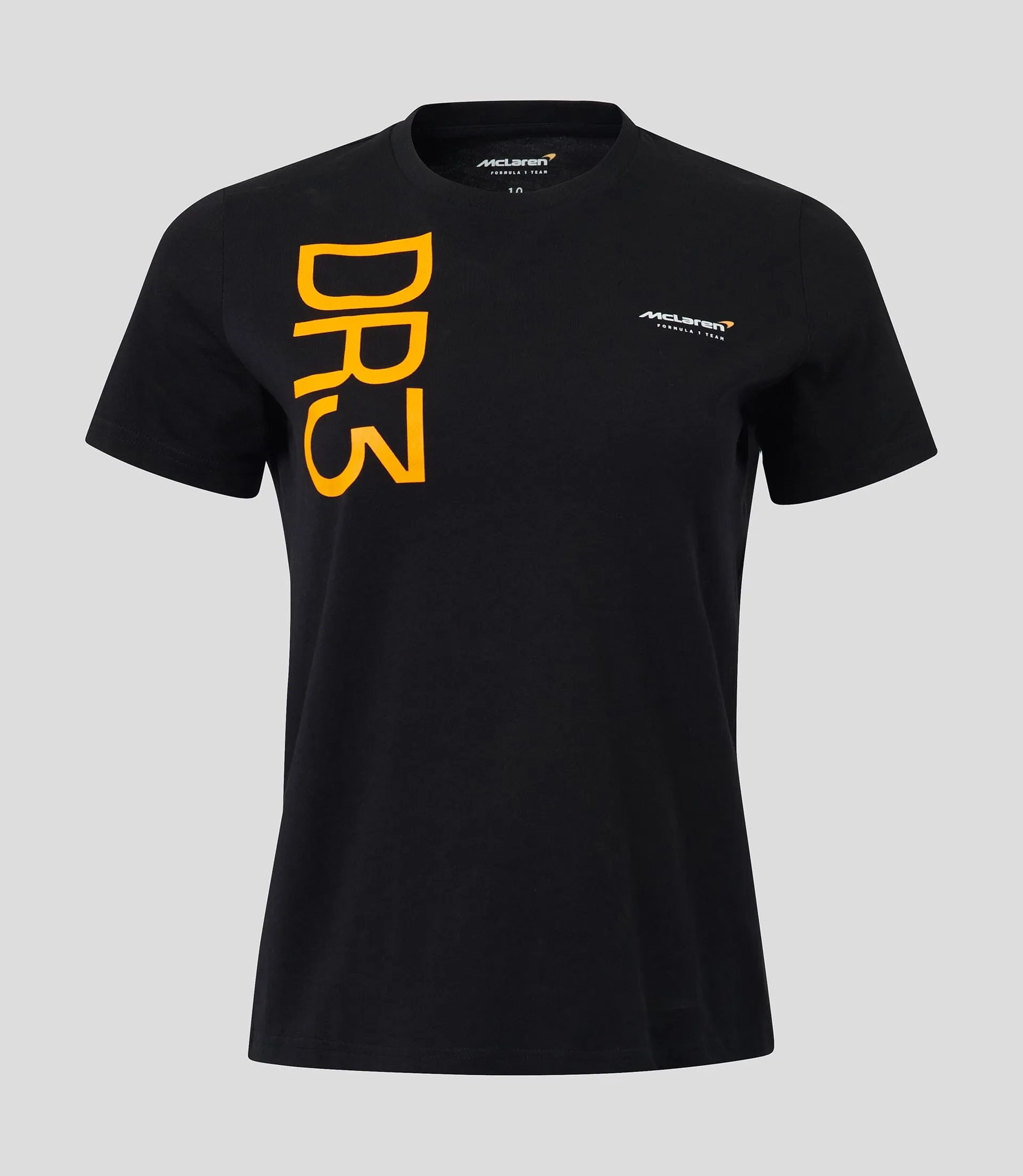 McLaren F1 Women's Daniel Ricciardo Core T-Shirt  -Black/Orange/Grey