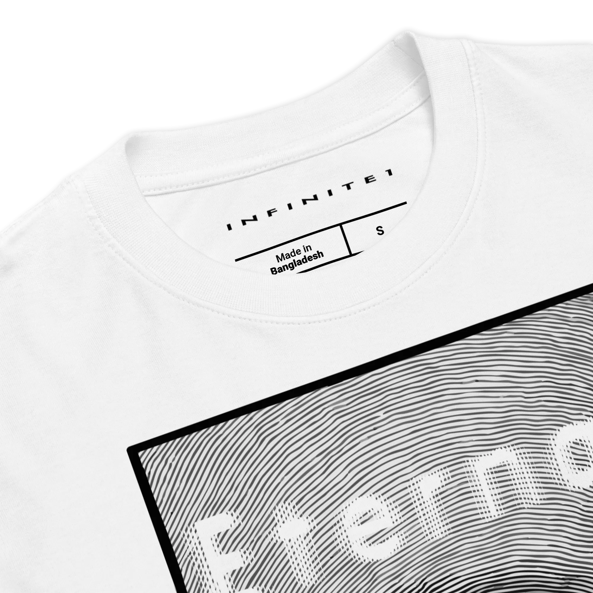 Men’s Slogan And Eternal Theme Graphic Tee