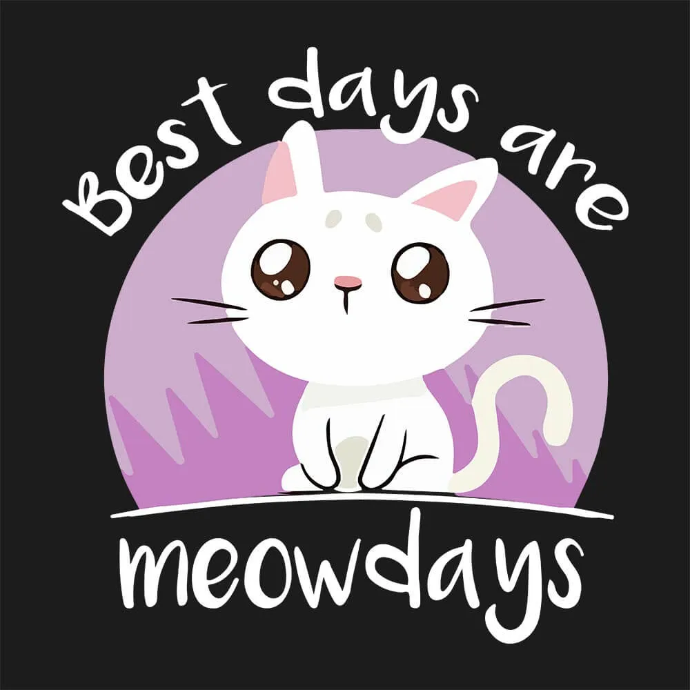 Meowdays Half Sleeve T-Shirt