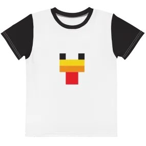 Minecraft Chicken Kids Short Sleeve T-Shirt