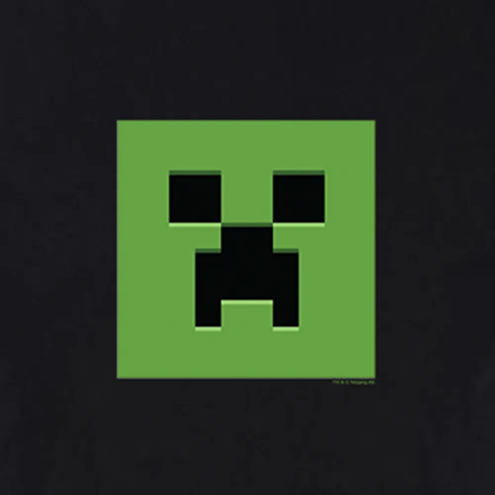 Minecraft Creeper Adult Short Sleeve T-Shirt