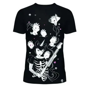 MISS UNICORN T SHIRT - BLACK/WHITE