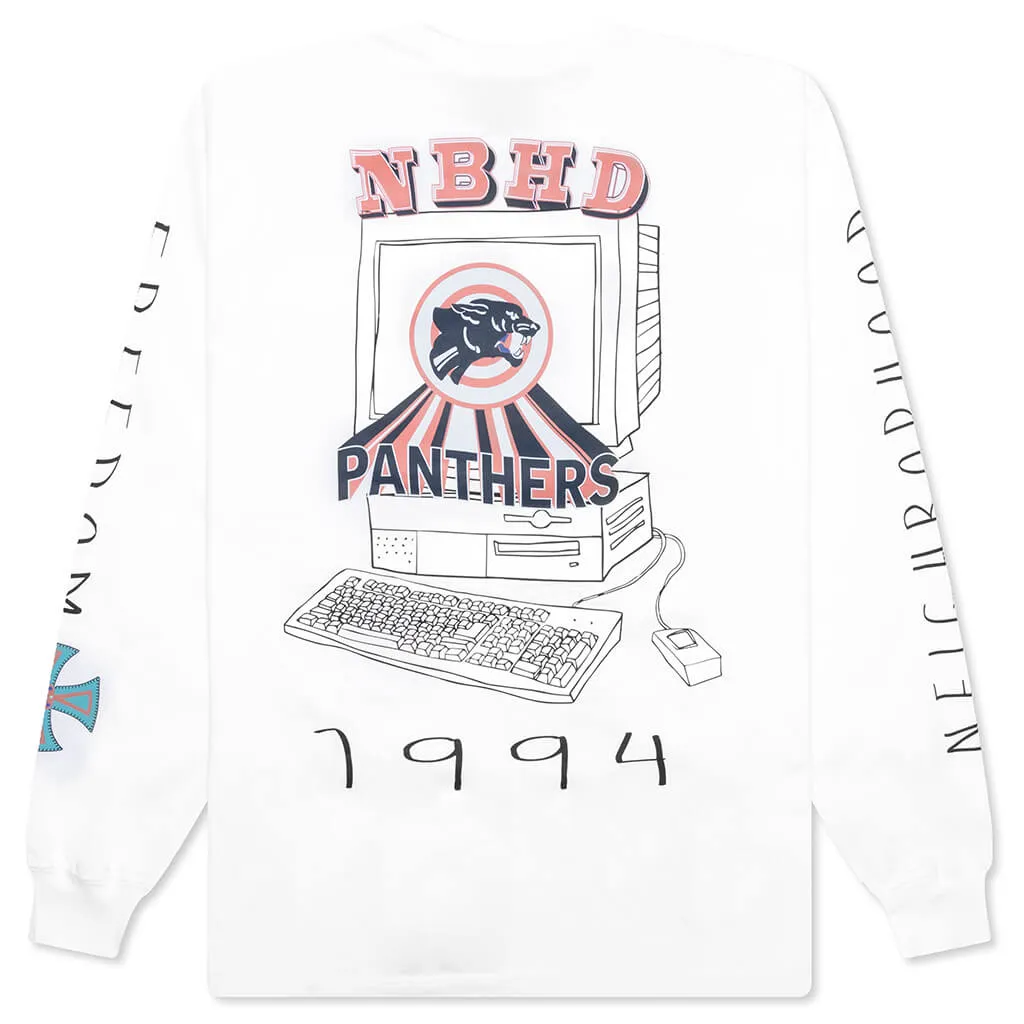 NH L/S Tee 10 - White