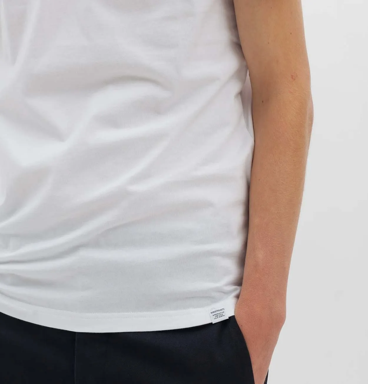 Norse Projects Niels Standard T-Shirt in White