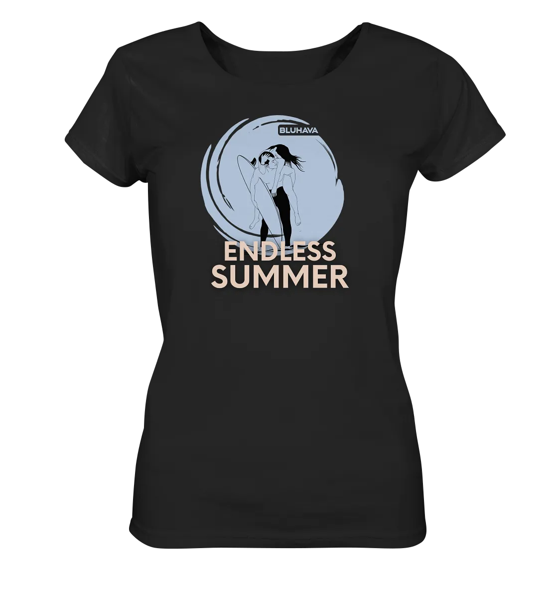 "Endless Summer Vibes" - Damen Premium Organic Shirt